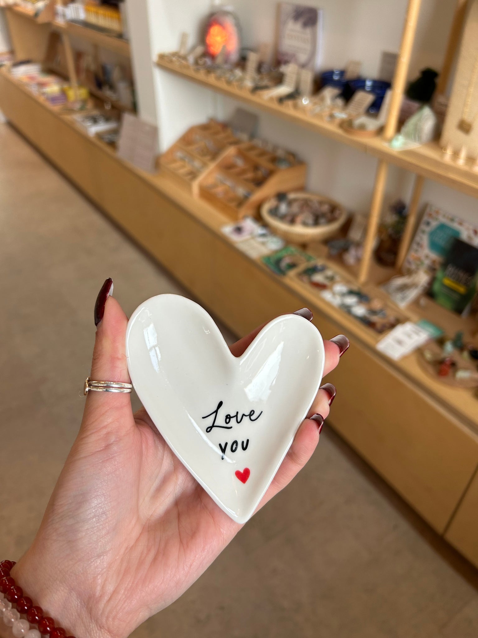 Love you trinket dish