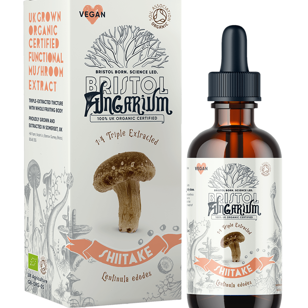 Organic Shitake Tincture 1:4 Extract Ratio 50ml