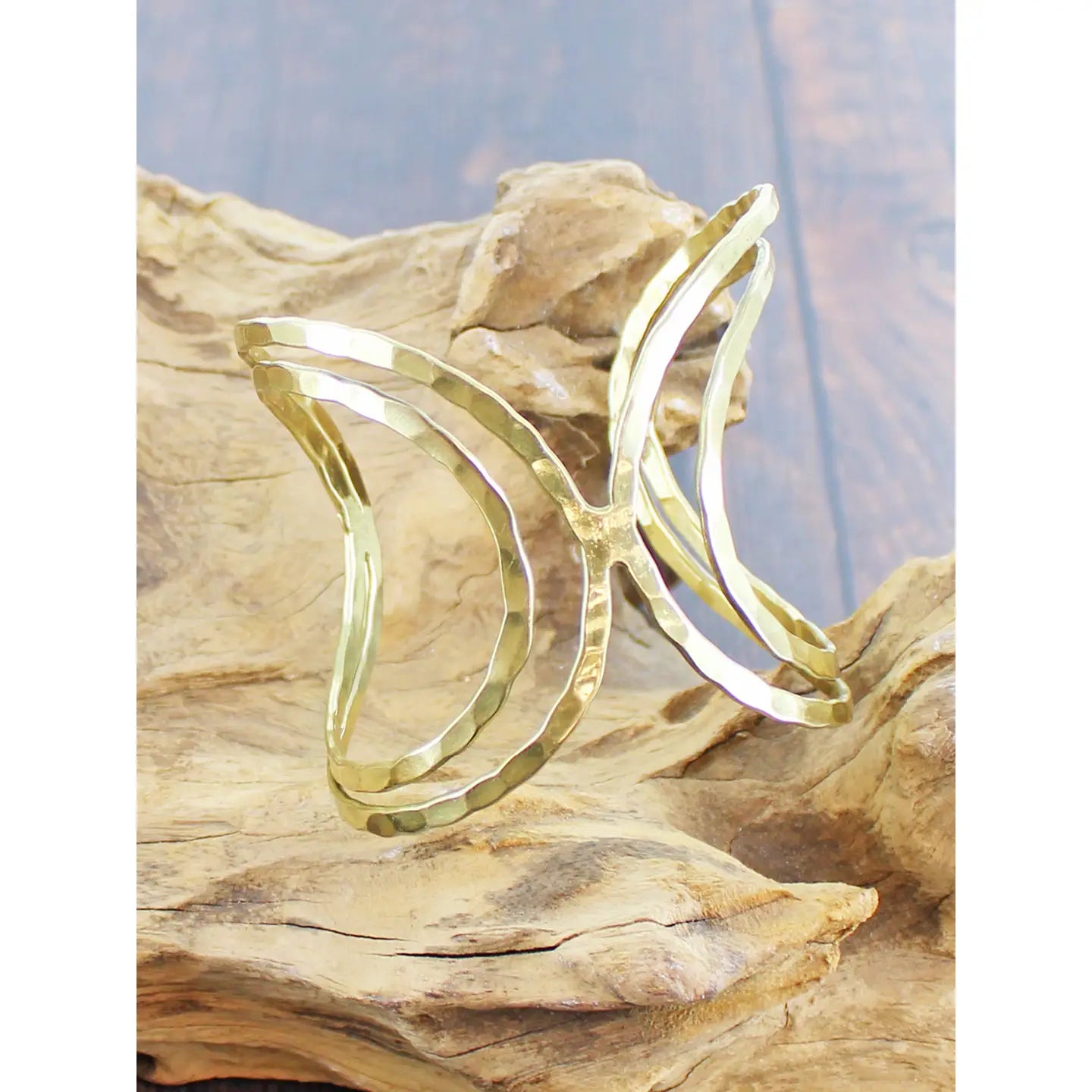 Butterfly loop bracelet