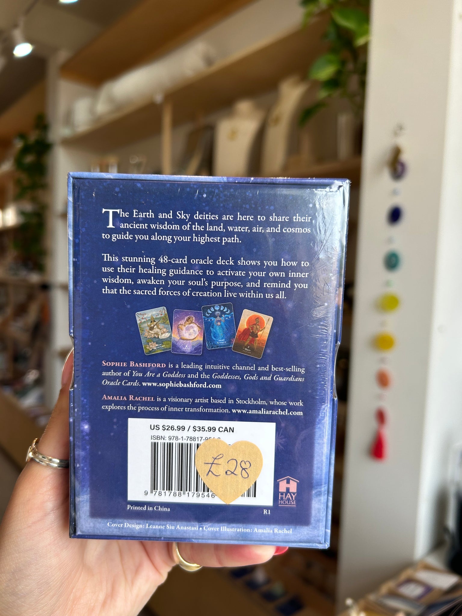 The Earth & sky oracle cards