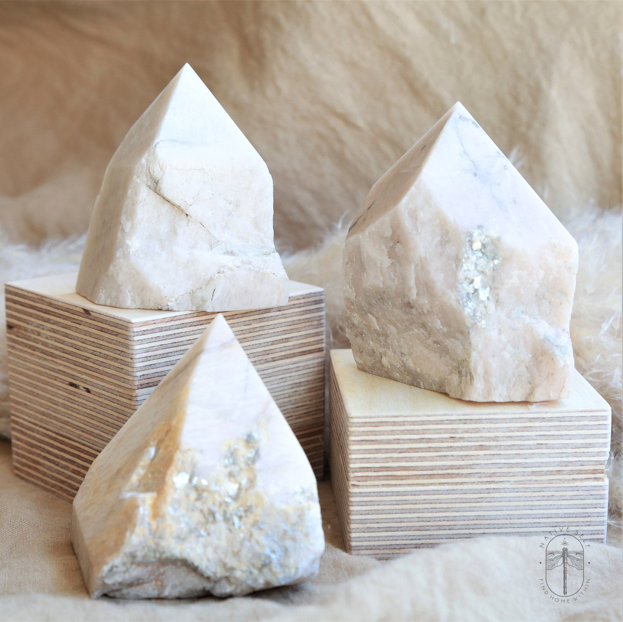 Moonstone Raw Points - Native Self