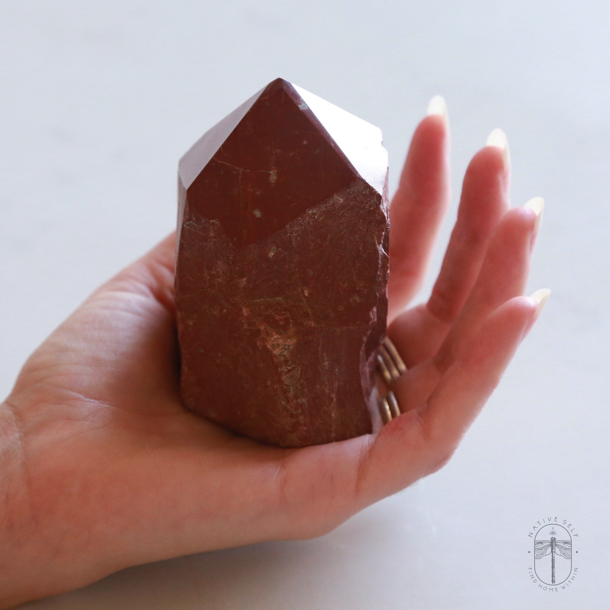 Red Jasper Raw Points - Native Self