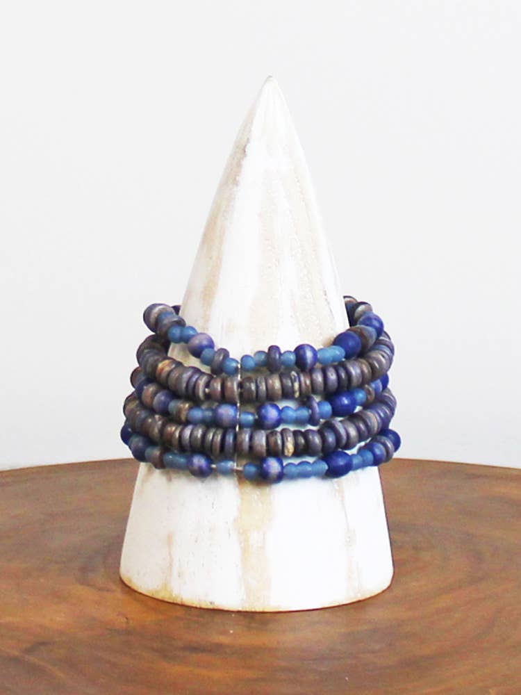 ELASTICATED MULTI-STRAND BRACELET
