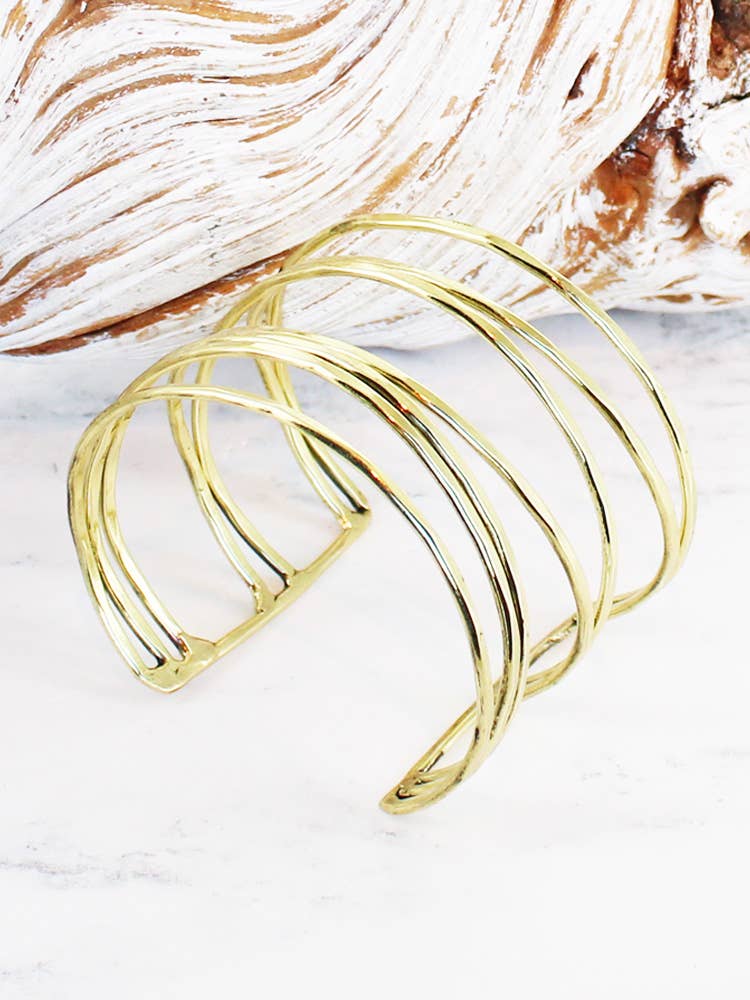 GOLD METAL CUFF